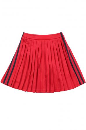 Side-stripe pleated skirt, zdjęcie 1 Side-stripe pleated skirt od Gucci Kids